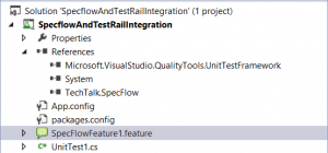 .feature file has been added