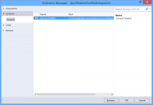 Adding reference to Gurock.TestRail assembly